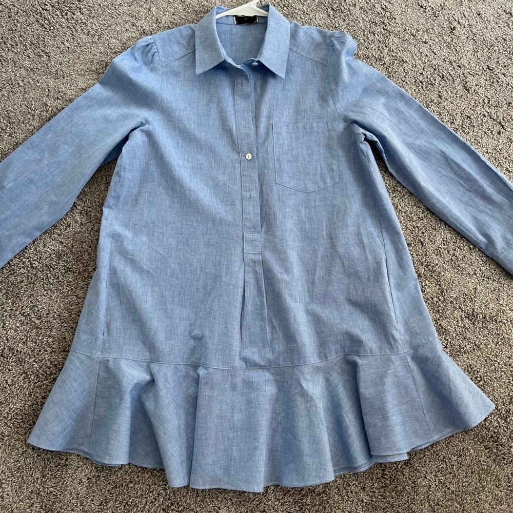 Tuckernuck Chambray Callahan Shirt Dress- Medium- Like New - Picture 3 of 5